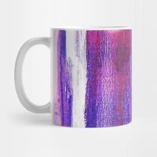 modern abstract painting purple Mug